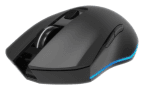 Rato GEMBIRD Firebolt (Mão direita - 3200 DPI - Ótico - Preto)