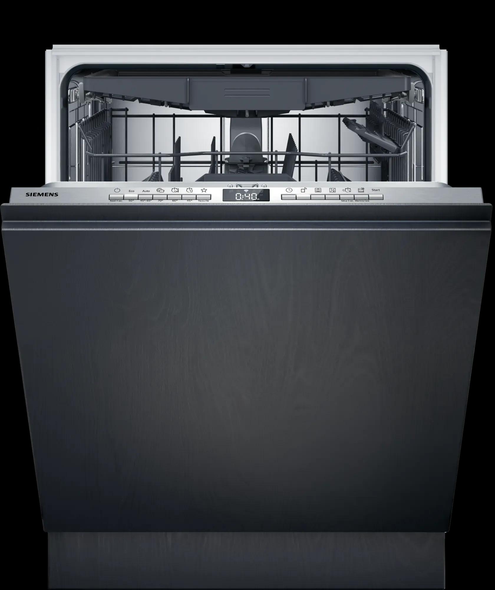 Máquina de Lavar Loiça Encastre SIEMENS iQ300 SN73EX22CE (60 cm - 82 cm - 55 cm - Preto)