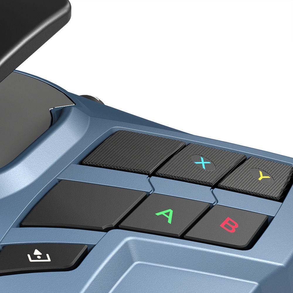 Joystick de Voo THRUSTMASTER TCA Sidestick X Airbus Edition (Xbox - USB Type-C - Com fios - Preto e Azul) — miniatura 3