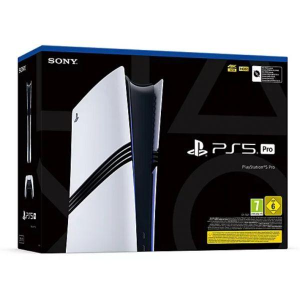 Consola SONY PlayStation 5 Pro Digital Edition 2TB (2TB - 2 TB - 8K Ultra HD - Branco e preto) — miniatura 2