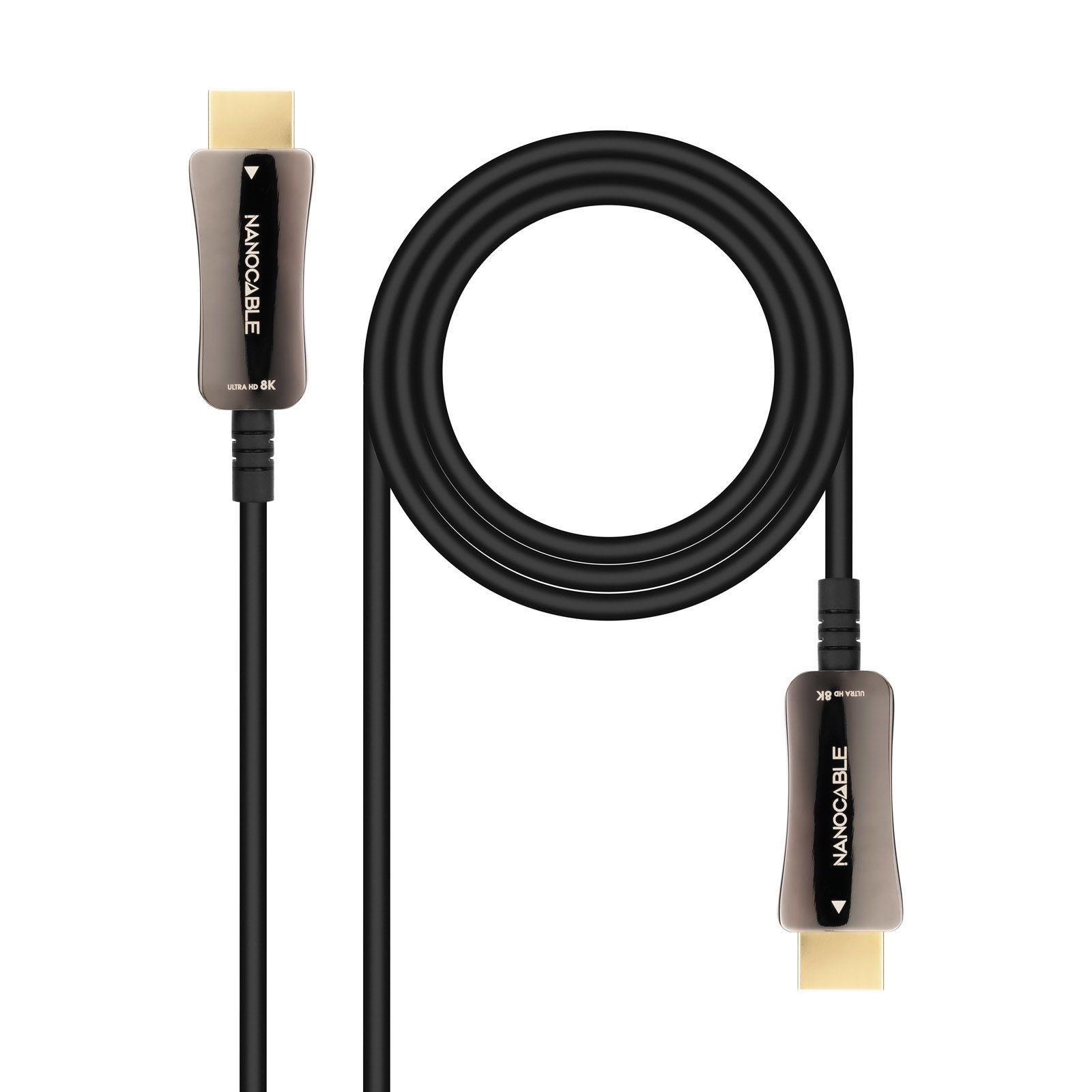 Cabo HDMI NANOCABLE 10.15.2110 (10 m - 120 Hz - HDMI Type A - Preto)