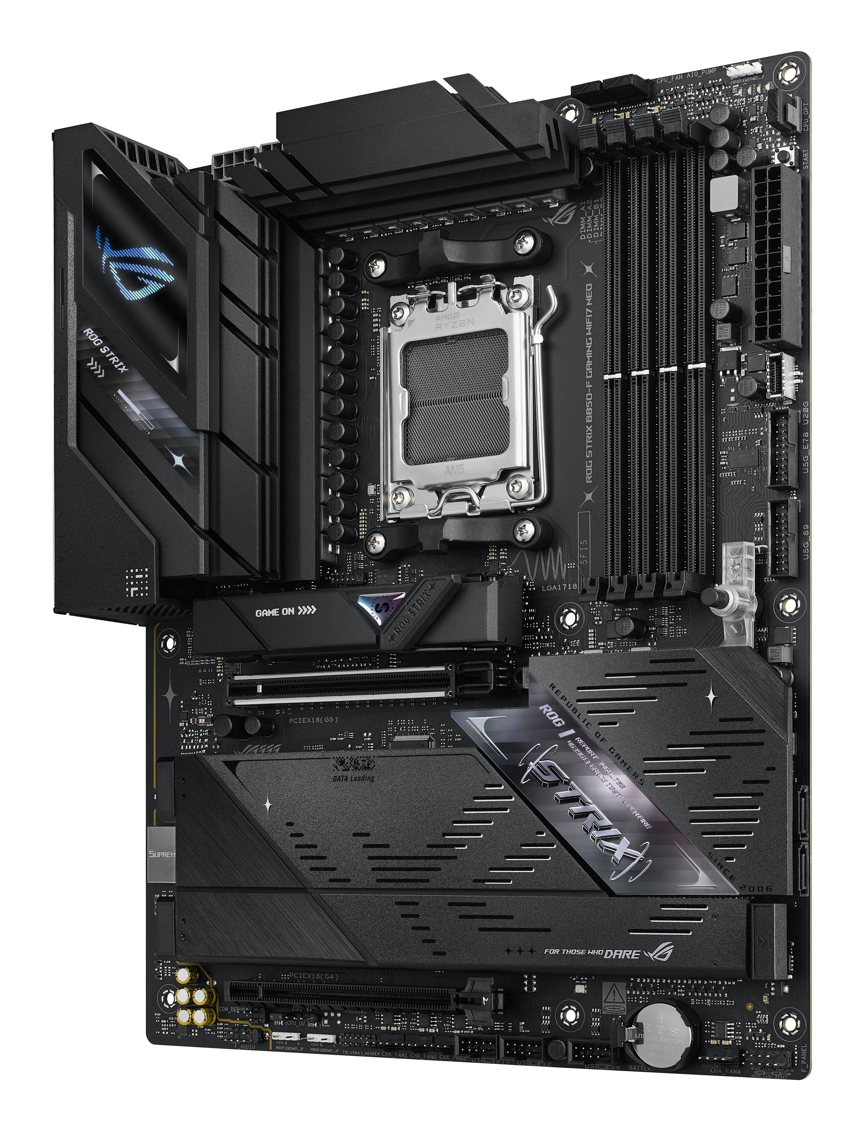 Motherboard ASUS ROG STRIX B850-F GAMING WIFI7 NEO (AM5 - ATX - Duplo canal - Multicor), miniatura 4