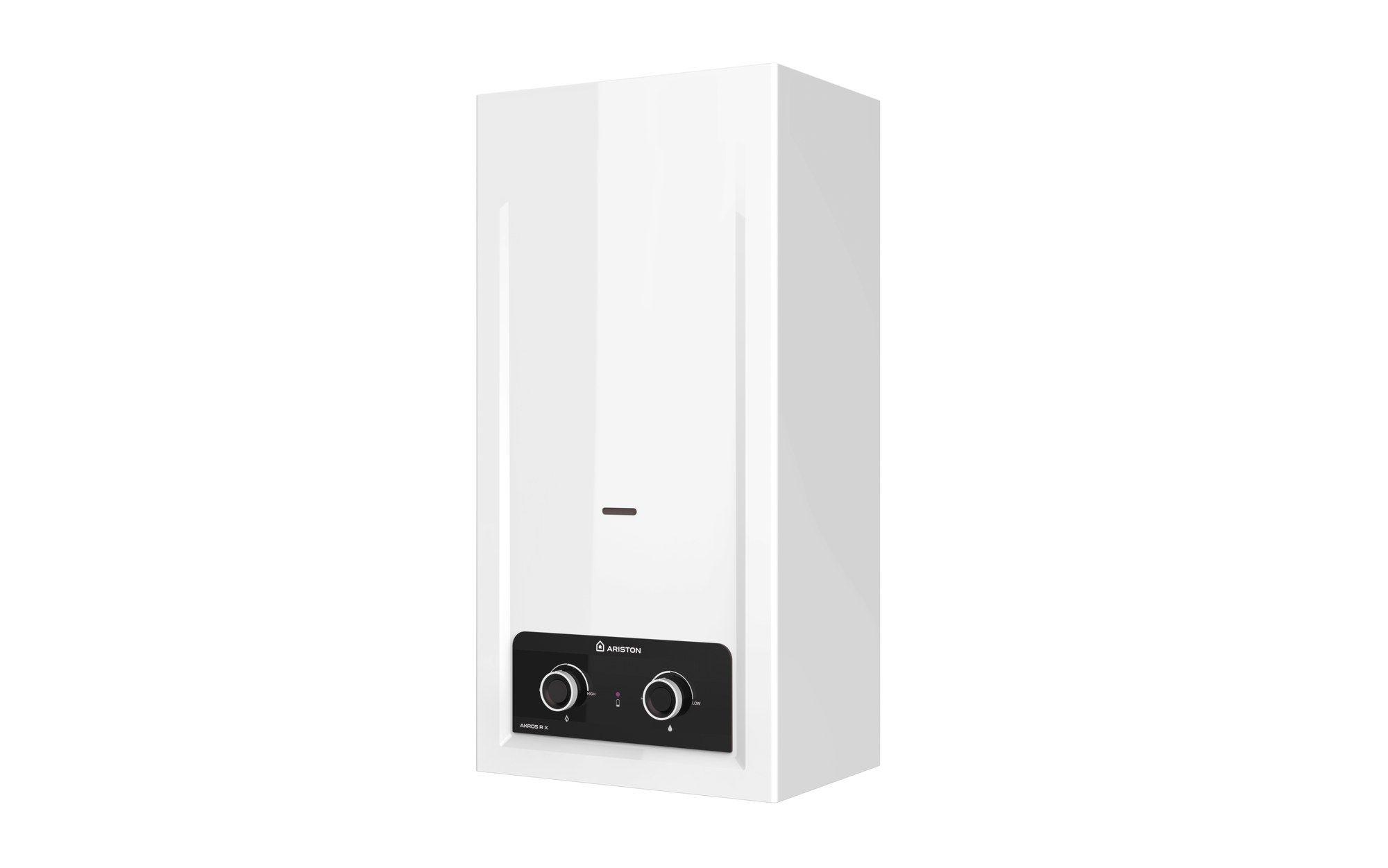 Esquentador ARISTON AKROS RX 11 LPGEU (Altura 62,5 cm - 63 cm - 31 cm - Branco)