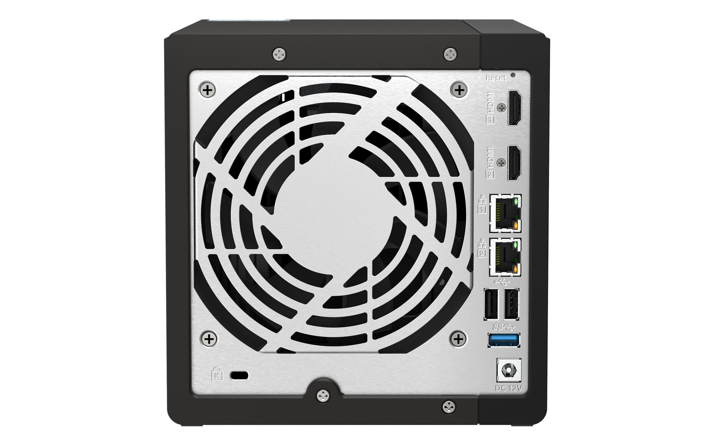 NAS QNAP TS-453E-8G (M.2, Serial ATA III - 8 GB - 4 baias - Preto), miniatura 5