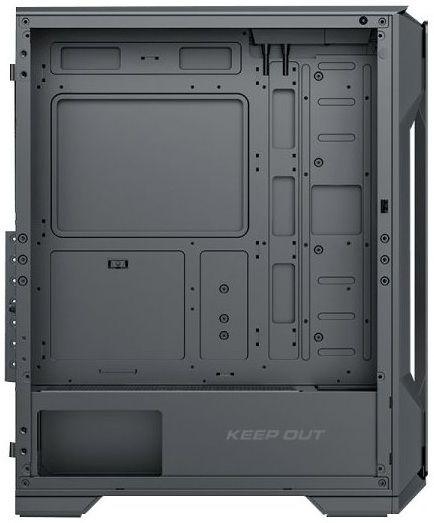 Caixa PC Gaming KEEP OUT XC-901 PRO (Preto) — miniatura 4