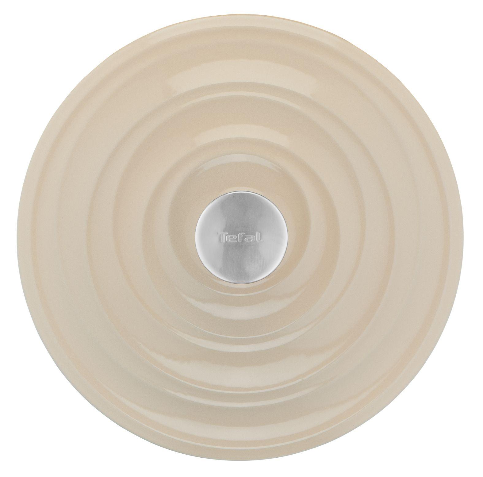 Caçarola de Ferro Fundido TEFAL LOV E25972 (Ferro fundido - Bege) — miniatura 7