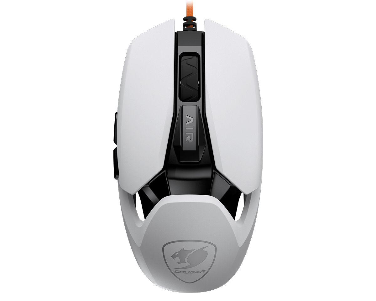 Rato COUGAR AirBlader Tournament (Mão direita - 20000 DPI - Ótico - Branco)