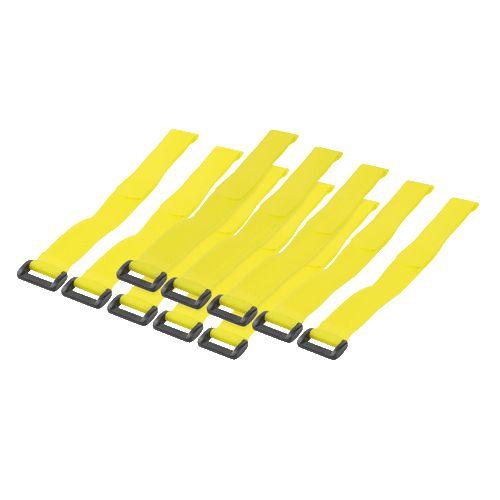 Tira para Atar Cabos LOGILINK KAB0015 (Nylon - Amarelo)