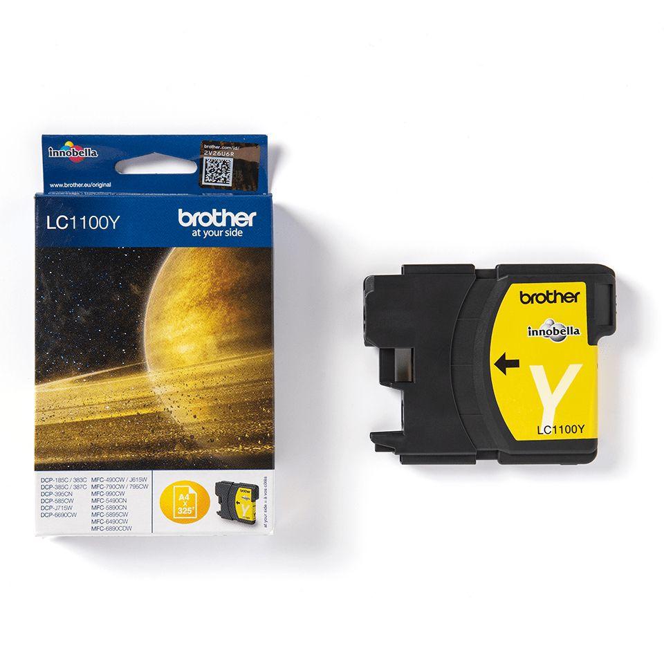 Tinteiro BROTHER LC1100Y (325 páginas - Amarelo), miniatura 4