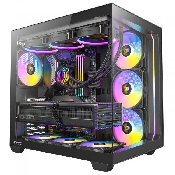 Caixa PC ANTEC C5 ARGB (ATX, ITX, micro ATX - Midi Tower - Vidro, Plástico, Aço - Preto) — miniatura 2