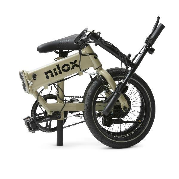 Bicicleta Elétrica NILOX J2 (250 W - 16" - Cinzento) — miniatura 5