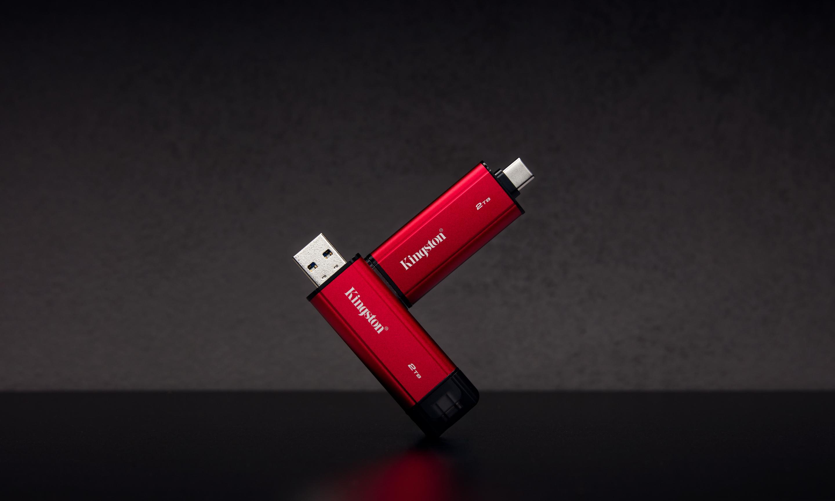 SSD KINGSTON Dual Portable SPSD/2TB (2 TB - Portátil - USB 3.2 Gen 2 - Preto e Vermelho), miniatura 8