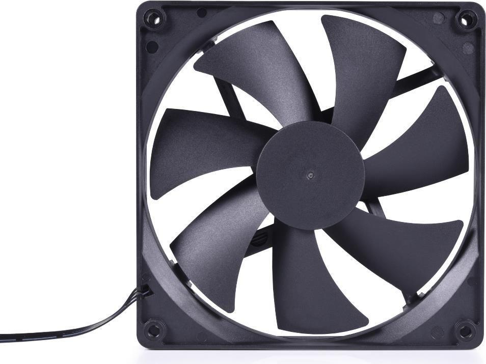 Ventoinha ALPHACOOL Core 140mm PWM 2500rpm (RGB - 4,8 W - Preto)