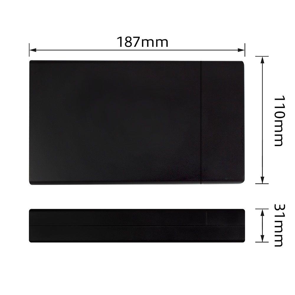 Caixa Externa para Disco SATA EWENT EW7056 (3.5" - Preto) — miniatura 4