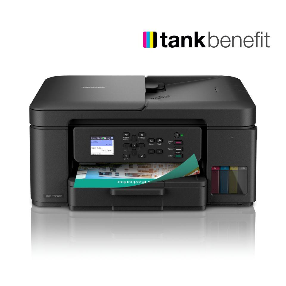 Impressora Multifunções BROTHER DCP-T780DW (A4 - Impressão a cores - 150 folhas - Preto), miniatura 4