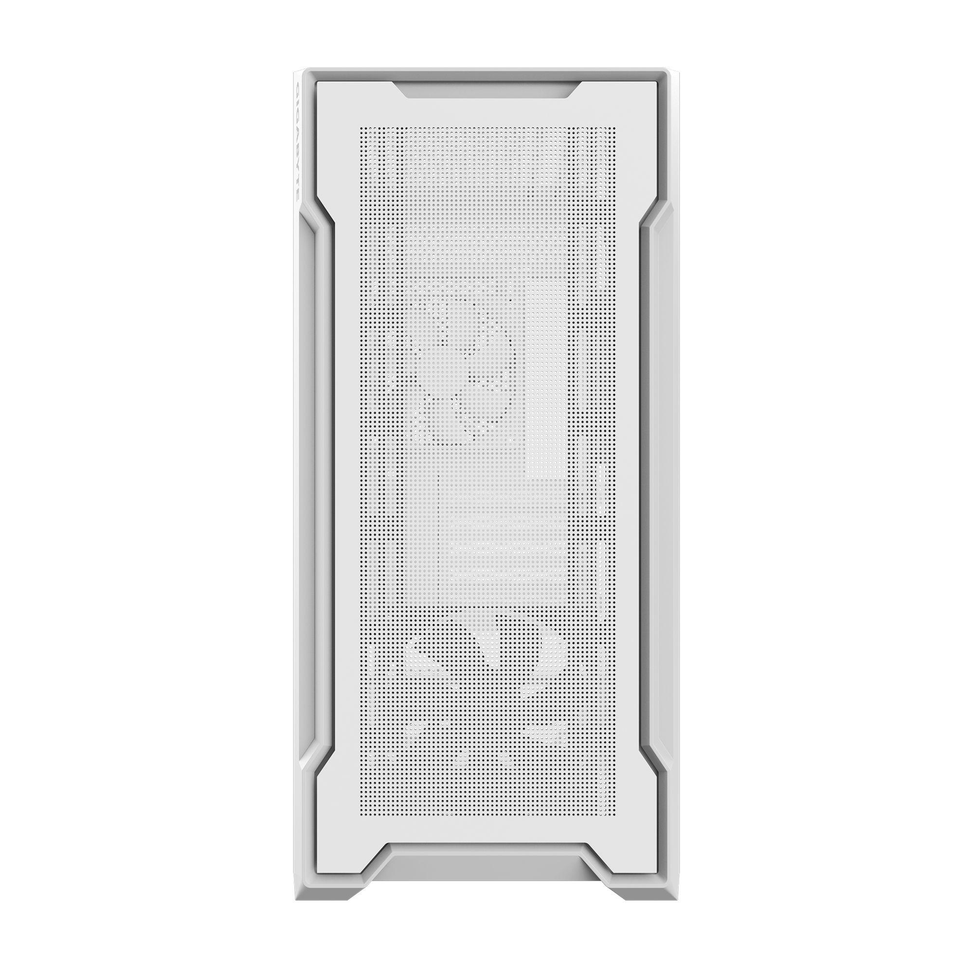 Caixa PC Gaming GIGABYTE C102 Glass (Mini-ATX - Midi Tower - Micro ATX - Branco) — miniatura 3