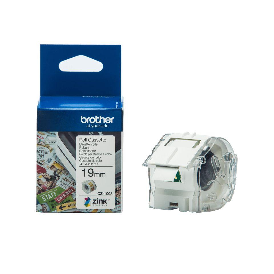 Rolo de Etiquetas BROTHER CZ-1003 (Branco)