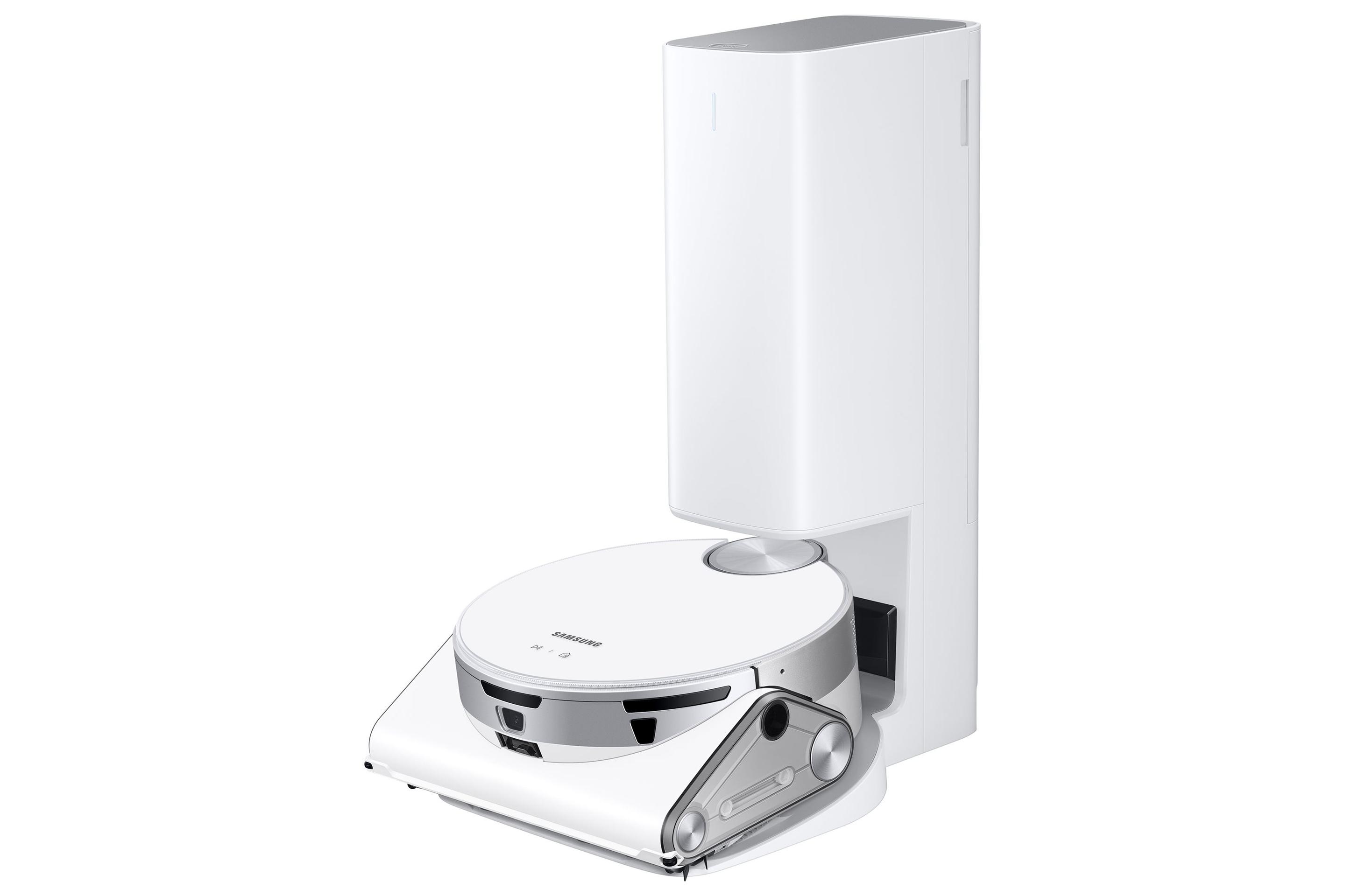 Robot Aspirador SAMSUNG Jet Bot AI+ VR50T95735W/WA (Altura 13,65 cm - 90 min - 0,2 l - Prateado e Branco), miniatura 2