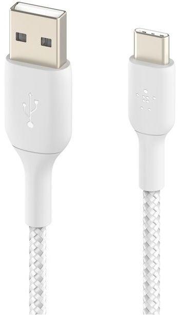 Cabo USB-A para USB-C BELKIN CAB002BT2MWH (2 m - USB C - USB A - Branco), miniatura 2