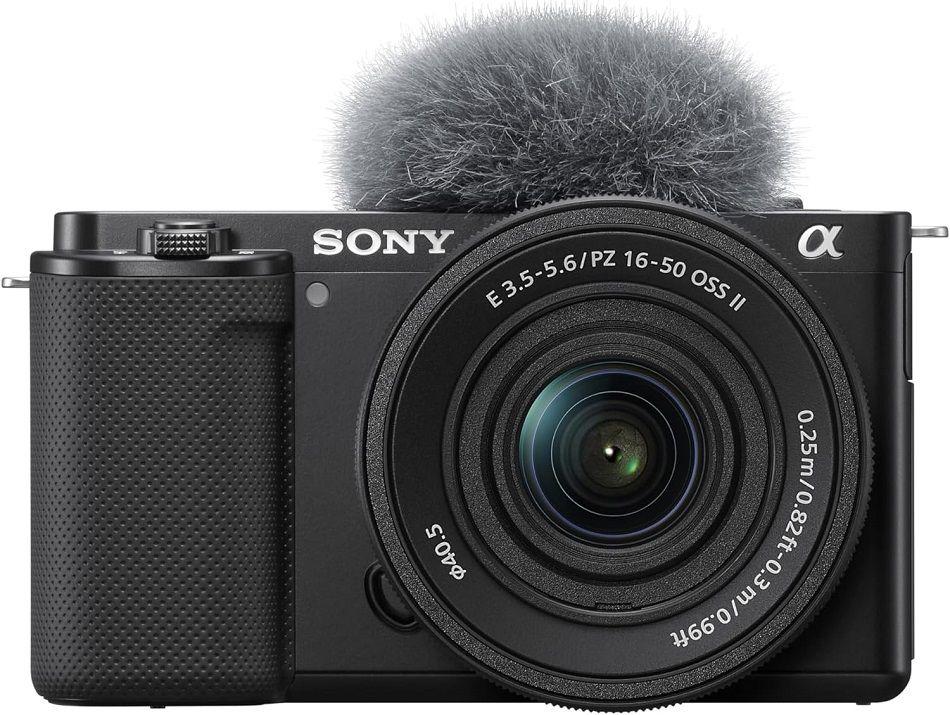 Máquina Fotográfica Mirrorless SONY ZV-E10 (3" - 921 600 pontos - Preto), miniatura 2