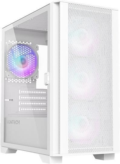 Caixa PC MONTECH Air 100 ARGB (Micro-ATX, Mini-ITX - Mini Tower - micro-ATX, Mini-ATX - Branco)