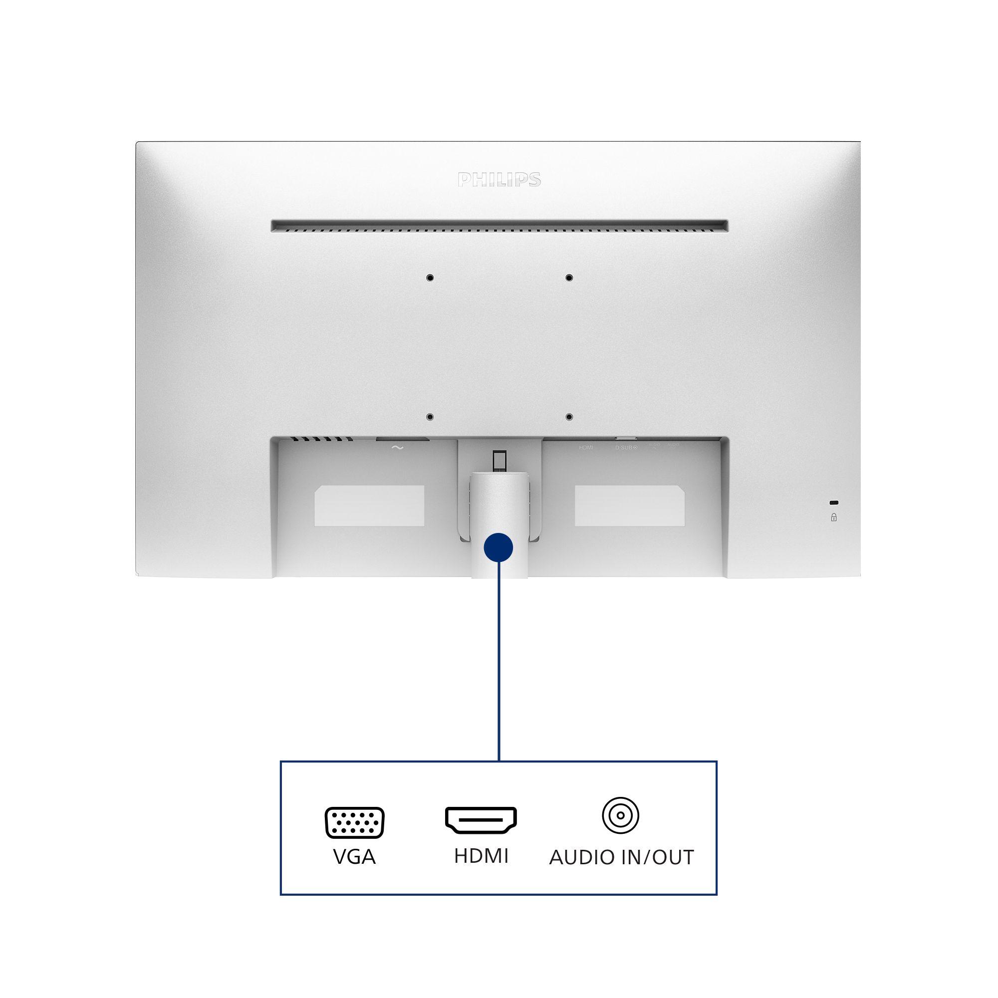 Monitor PHILIPS 271V8AW/00 (27" - IPS - 75 Hz - Branco) — miniatura 5