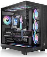 Caixa PC Midi Tower THERMALTAKE View 380 XL TG ARGB (ATX, micro ATX, Mini-ITX - PS2 - 2.5" - Preto)