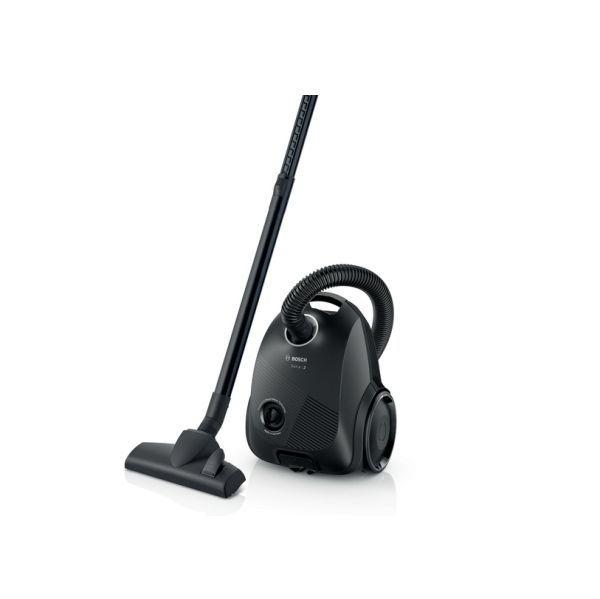 Aspirador com Saco BOSCH Serie 2 BGBS2LB1 (Altura 23,7 cm - 10 Ah - 3,5 l - Preto)