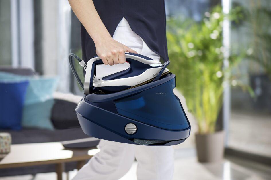 Centro de Engomar TEFAL GV9812E0 (3000 W - 1,1 l - 8,1 bar - Azul/Branco) — miniatura 14