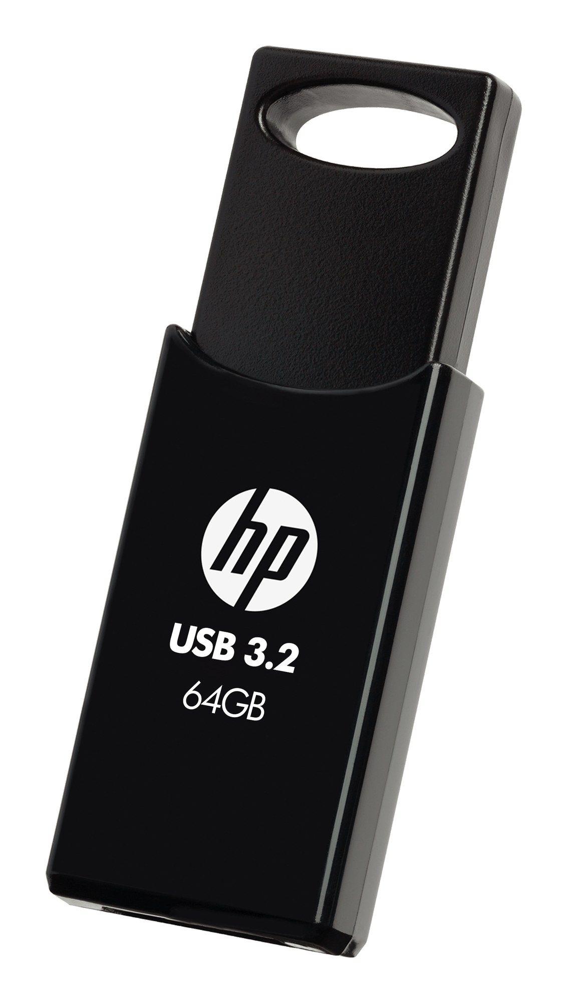 Pen USB HP 712w (Deslizante - USB Type-A - 3.2 Gen 1 - Preto), miniatura 4