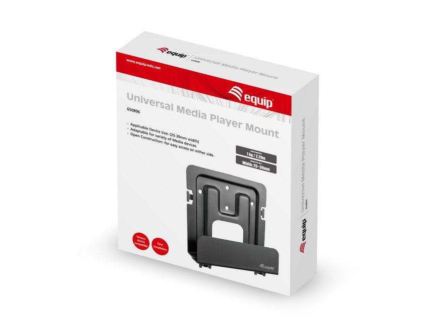Suporte de Parede para Leitor Multimédia EQUIP 650896 (Preto), miniatura 11