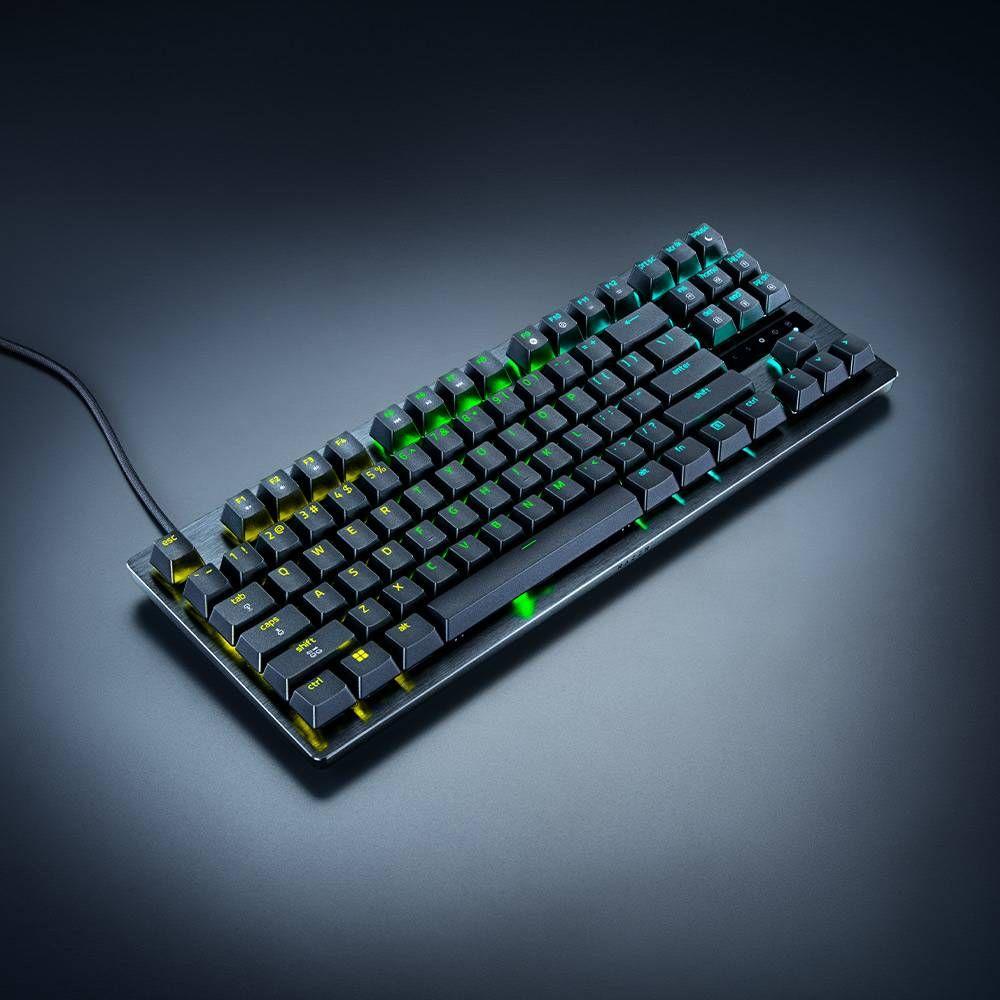Teclado RAZER Huntsman V3 Tenkeyless 8KHz (Inglês - Teclas óticas - 80% - Preto), miniatura 4