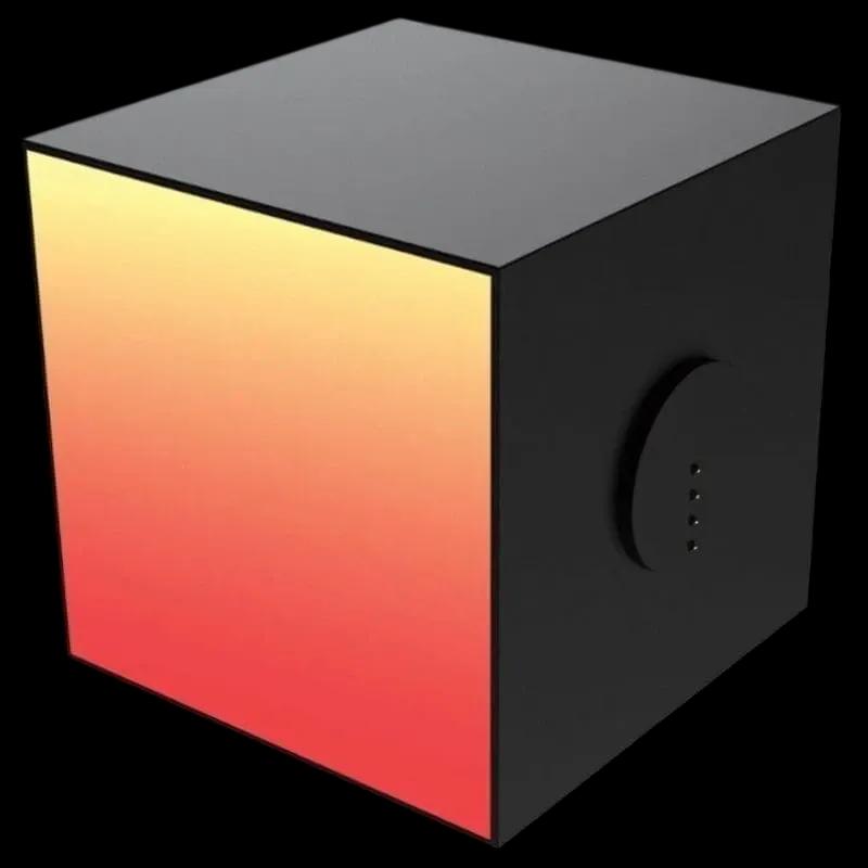 Módulo de Iluminação Inteligente YEELIGHT Cube Smart Lamp Light Gaming Cube Spot Expansion Pack YLFWD-0005 (Preto)