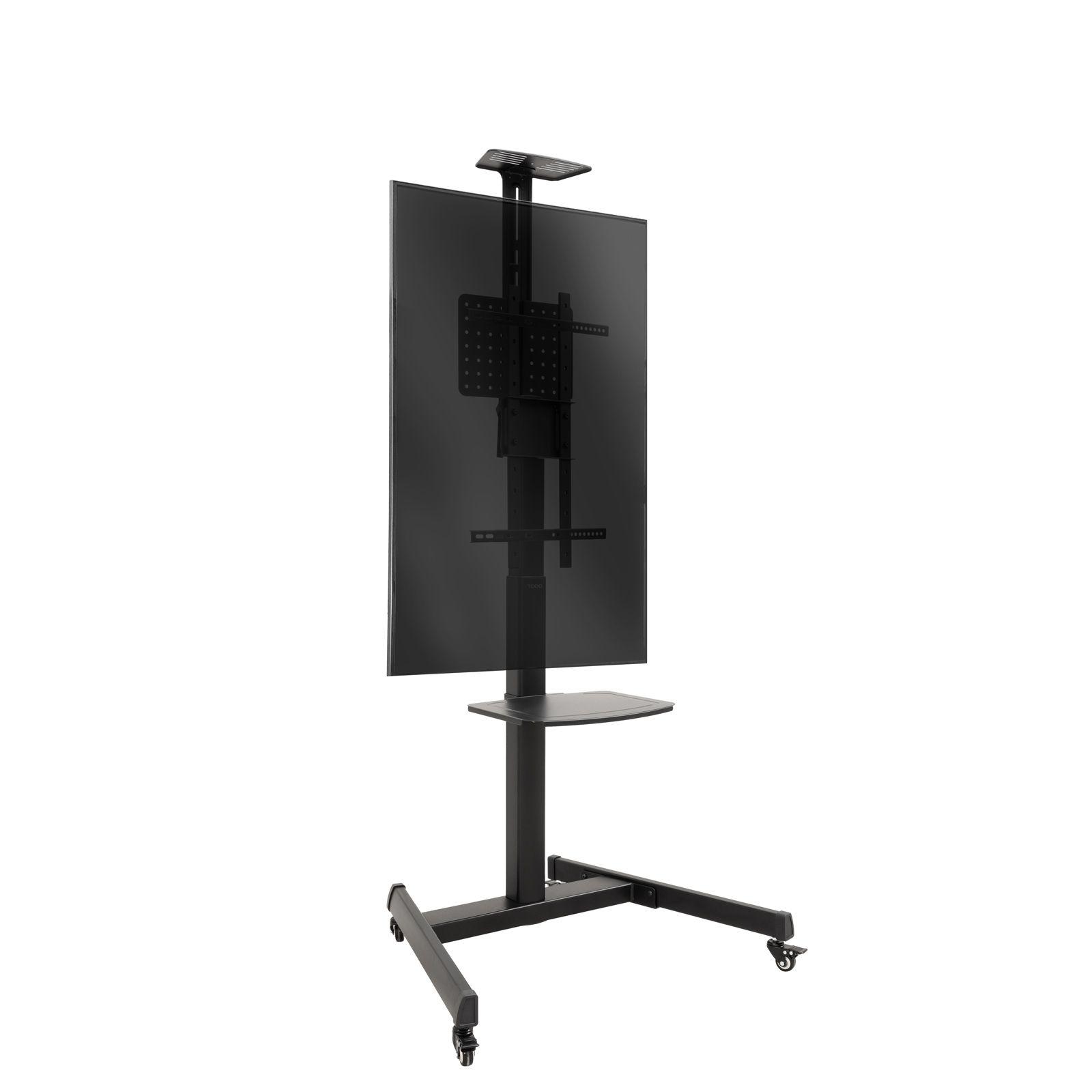 Suporte de Chão com Rodas para TV TOOQ FS1184M-B (37-70" - VESA 600x400 - 70 kg - Preto), miniatura 3