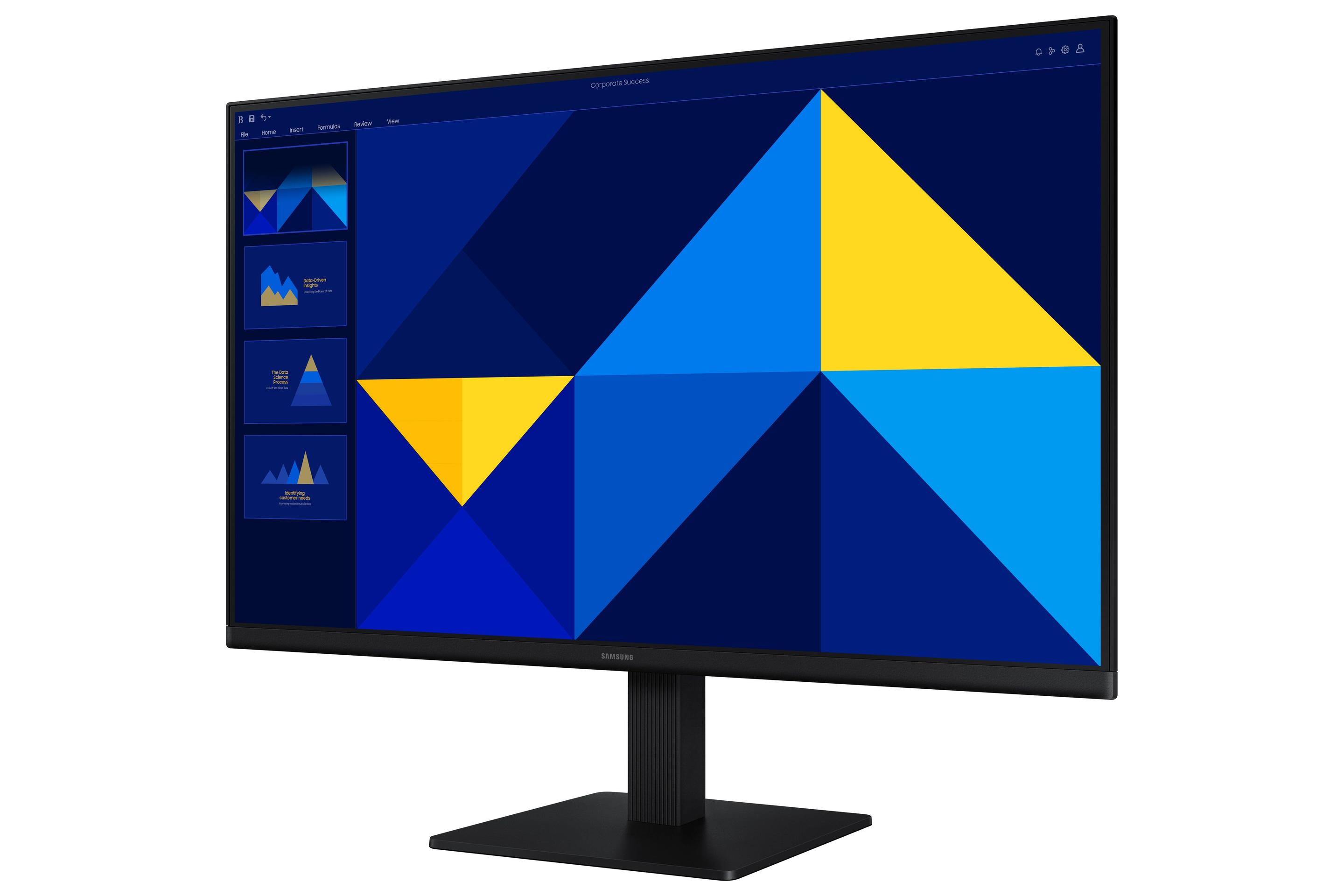 Monitor SAMSUNG S30GD Essential S3 LS24D302GAUXEN (24" - IPS - 100 Hz - Preto) — miniatura 3