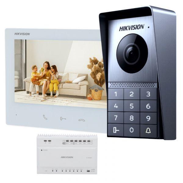 Kit de Videoporteiro HIKVISION DS-KIS706EY (2 Fios HD - Wi-Fi - Branco), miniatura 2