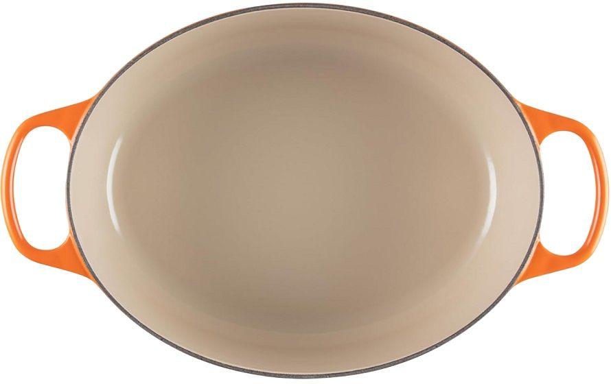 Tacho Cocotte Oval LE CREUSET Signature 31 cm (Ferro fundido esmaltado - Vulcânico), miniatura 4