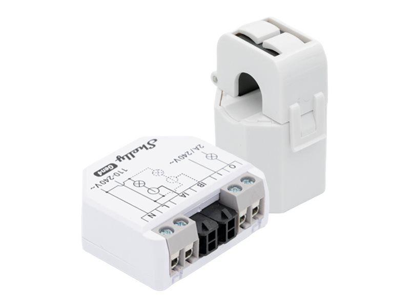 Medidor de Energia SHELLY EM Gen4 (2 Canais - Pinça 50 A Incluída)