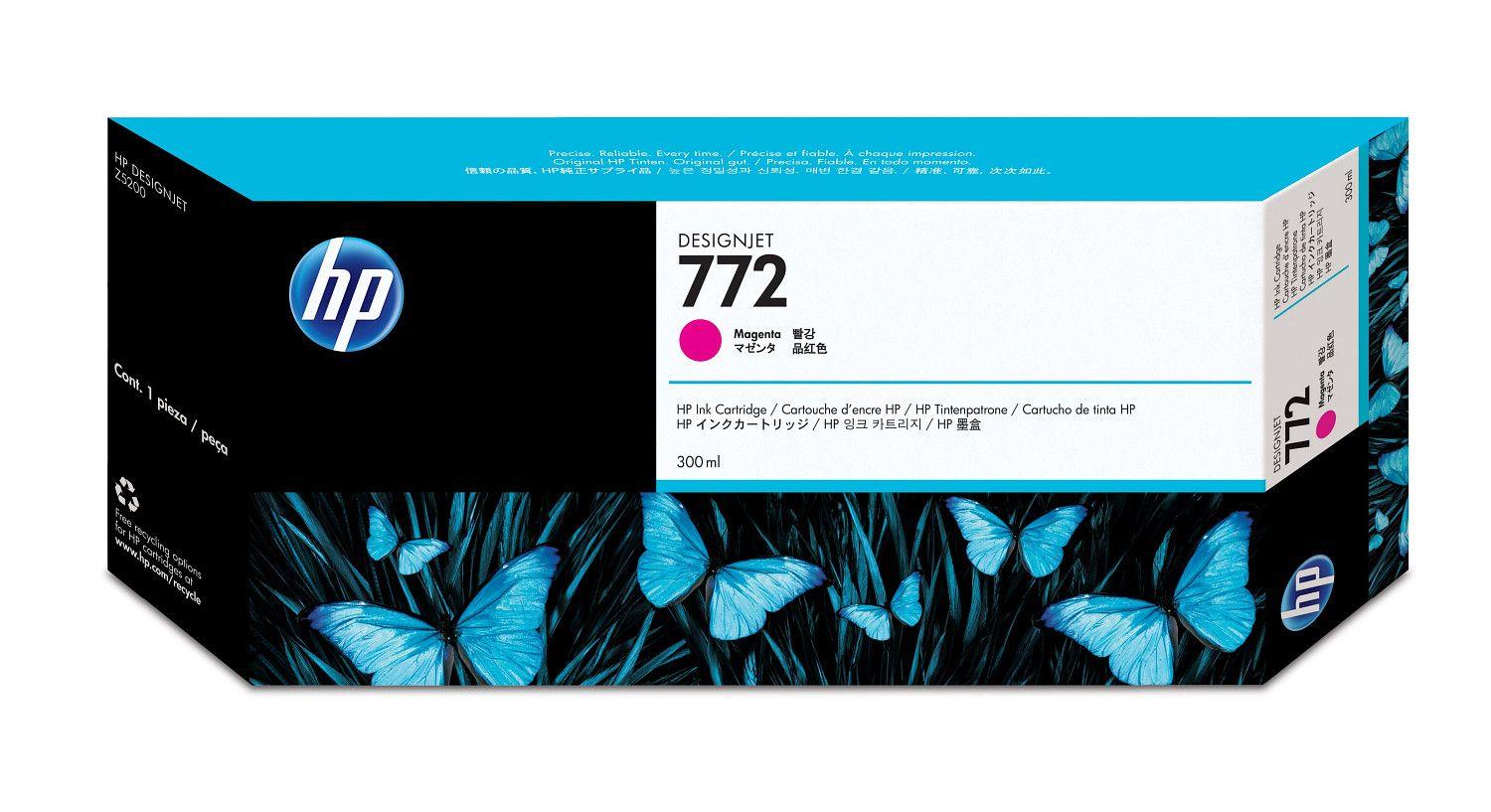 Tinteiro HP 772 (Magenta)