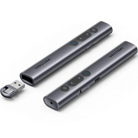 Apresentador Sem Fios VENTION KQJH0 (Bluetooth e 2,4 GHz - Cinza)