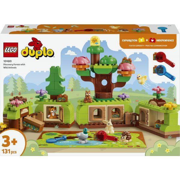 LEGO 10480 Duplo Floresta de Descobertas com Animais Selvagens (3+ anos - 131 peças), miniatura 3