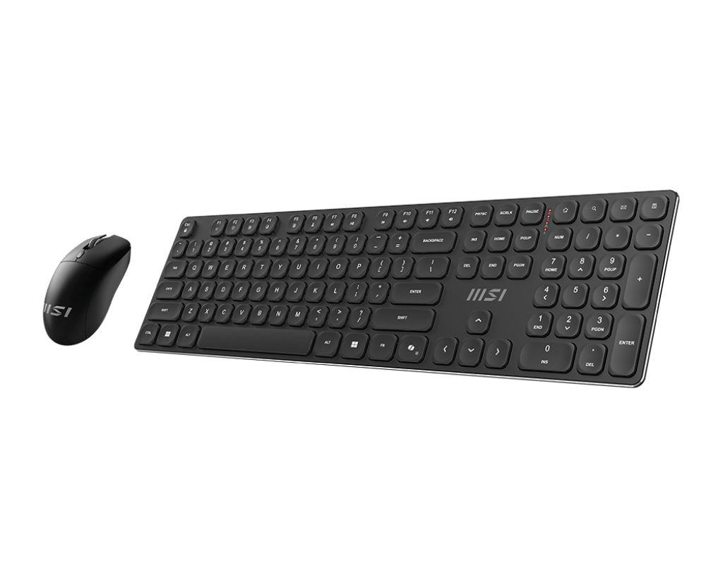 Teclado MSI FORGE K210 (DE - Interruptor de chave mecânico - Tamanho completo - Preto) — miniatura 2