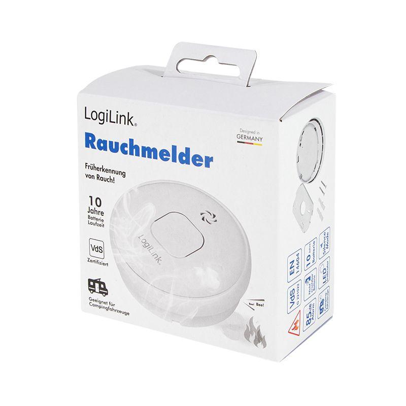 Detetor de Fumo LOGILINK SC0016 (Branco), miniatura 8