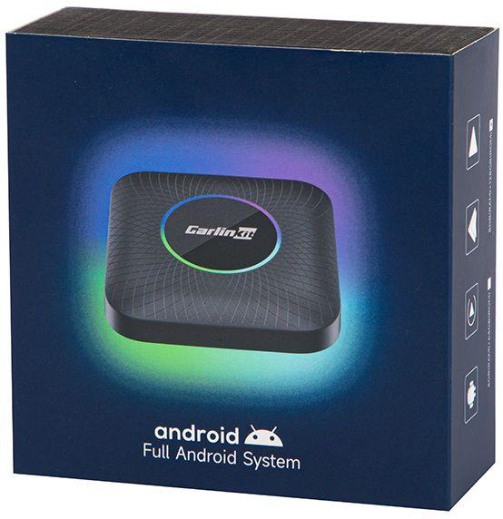 Adaptador Sem Fios CarPlay e Android Auto CARLINKIT TBOX PLUS LED 4+64 (Android 13.0 - Preto) — miniatura 5