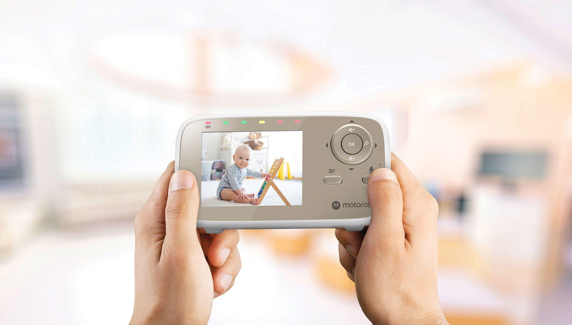 Intercomunicador de Vídeo para Bebé MOTOROLA VM483 (Ecrã 2,8" - Alcance 300 m - Branco) — miniatura 5