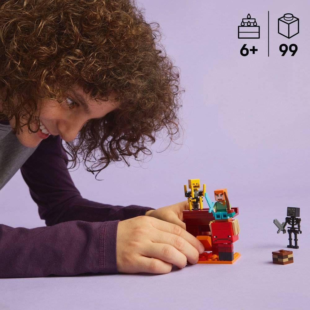 LEGO 21266 Minecraft A Batalha da Lava do Nether (6+ anos - 99 peças) — miniatura 4