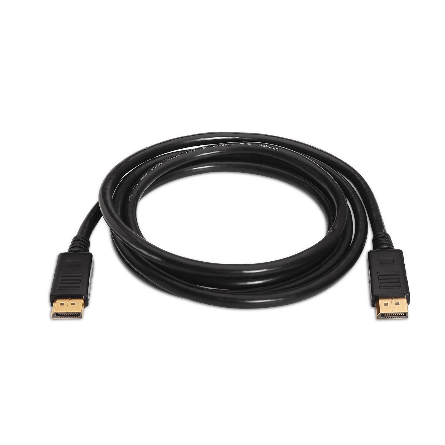 Cabo DisplayPort AISENS A124-0129 (2 m - 1.0, 1.1 e 1.2 - Preto) — miniatura 2