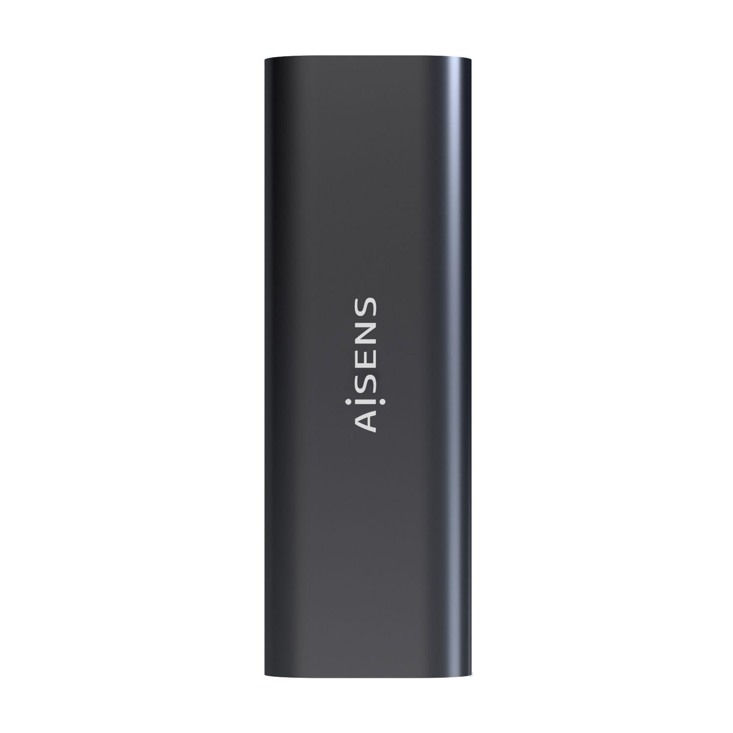 Caixa Externa para SSD M.2 AISENS ASM2-015GR (M.2 - SATA e NVMe - Cinzento) — miniatura 2