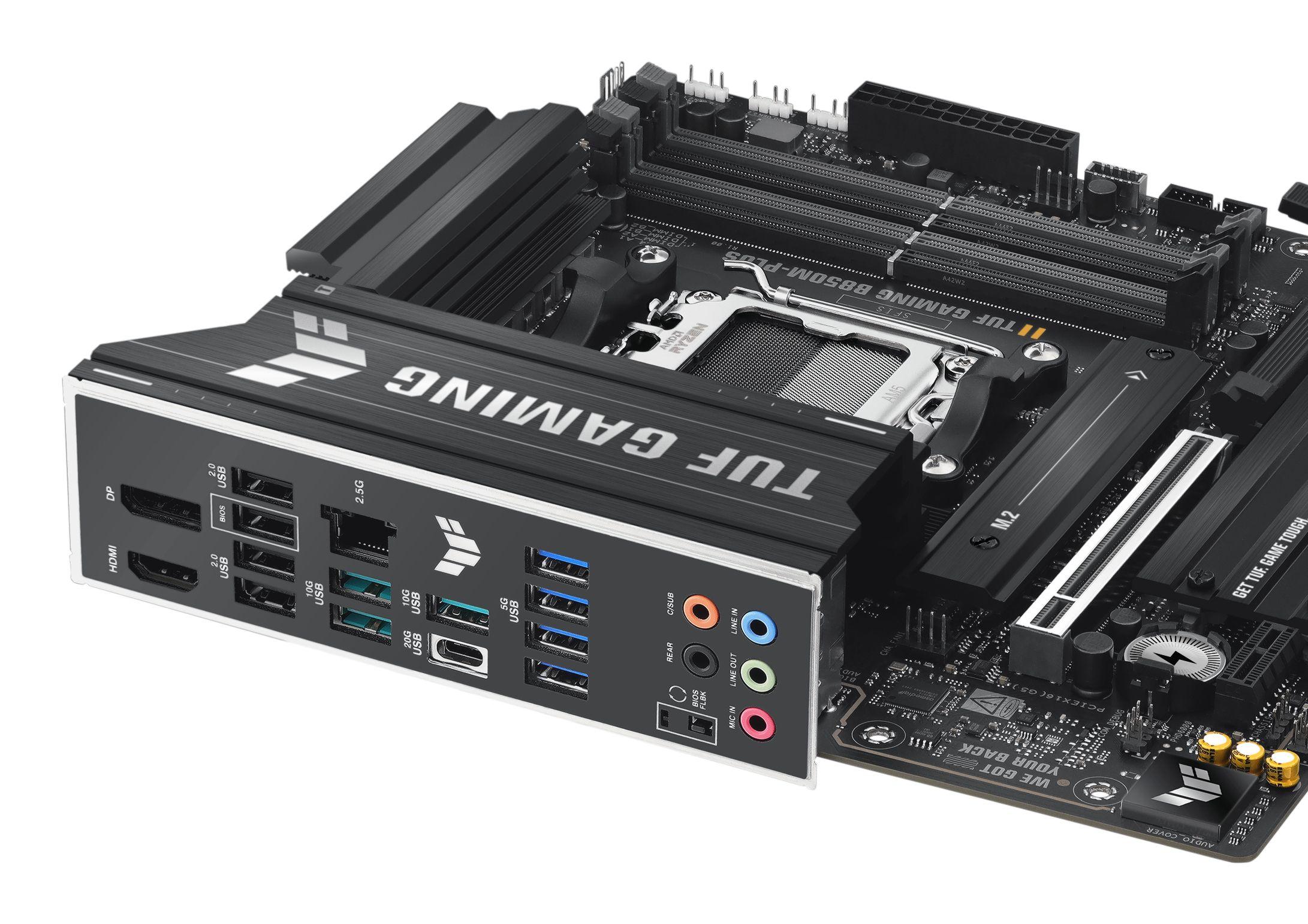 Motherboard ASUS TUF GAMING B850M-PLUS (AM5 - micro ATX - Duplo canal), miniatura 10