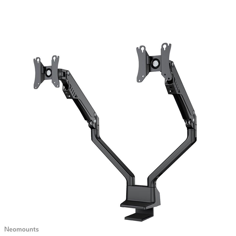 Suporte de Secretária para 2 Monitores NEOMOUNTS FPMA-D750DBLACK2 (10"–32" - VESA 75x75/100x100 - Preto) — miniatura 2